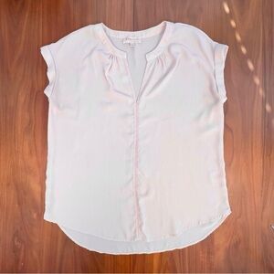 Philosophy Republic Clothing Blush Pink Cap Sleeve Blouse – Size Large